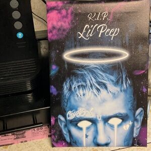 Lil Peep Memorial Canvas Art